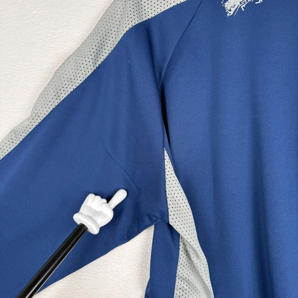 Vtg Y2K Shift Racing Jersey Mens XL Blue Recon Motocross Long Sleeve V-Neck